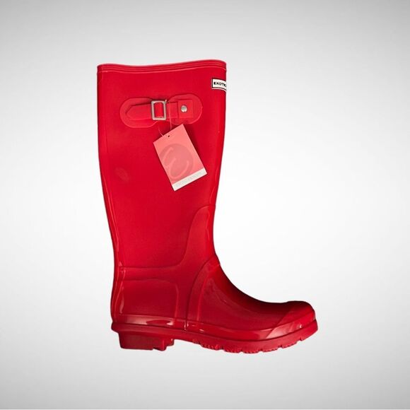 Exotic Identity Original Ref Tall Rain Boots Size 8 Medium New with Tags - Picture 3 of 6